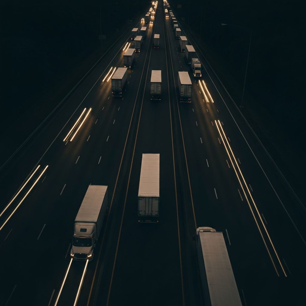 Night highway